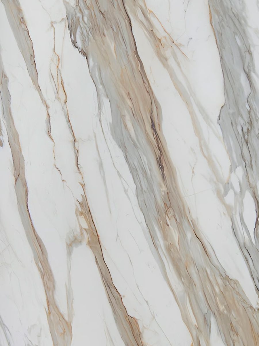 Muestra de piedra tecnológica Calacatta Gold PT