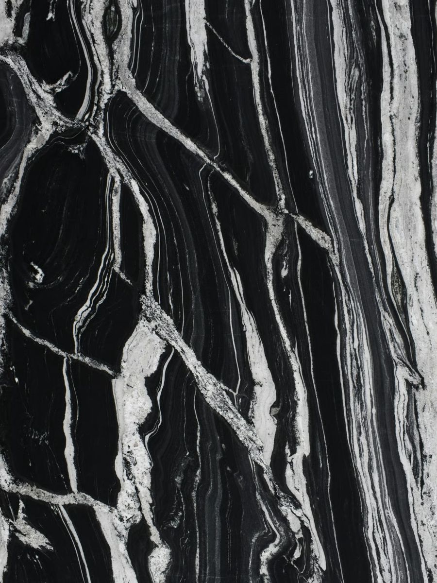 Muestra de granito Nero Eclisse