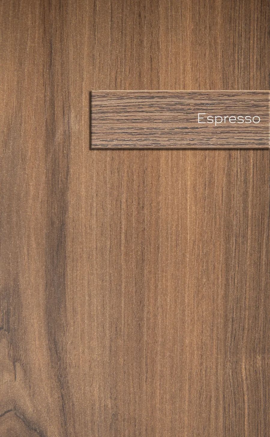 Muestra de melamina color Espresso