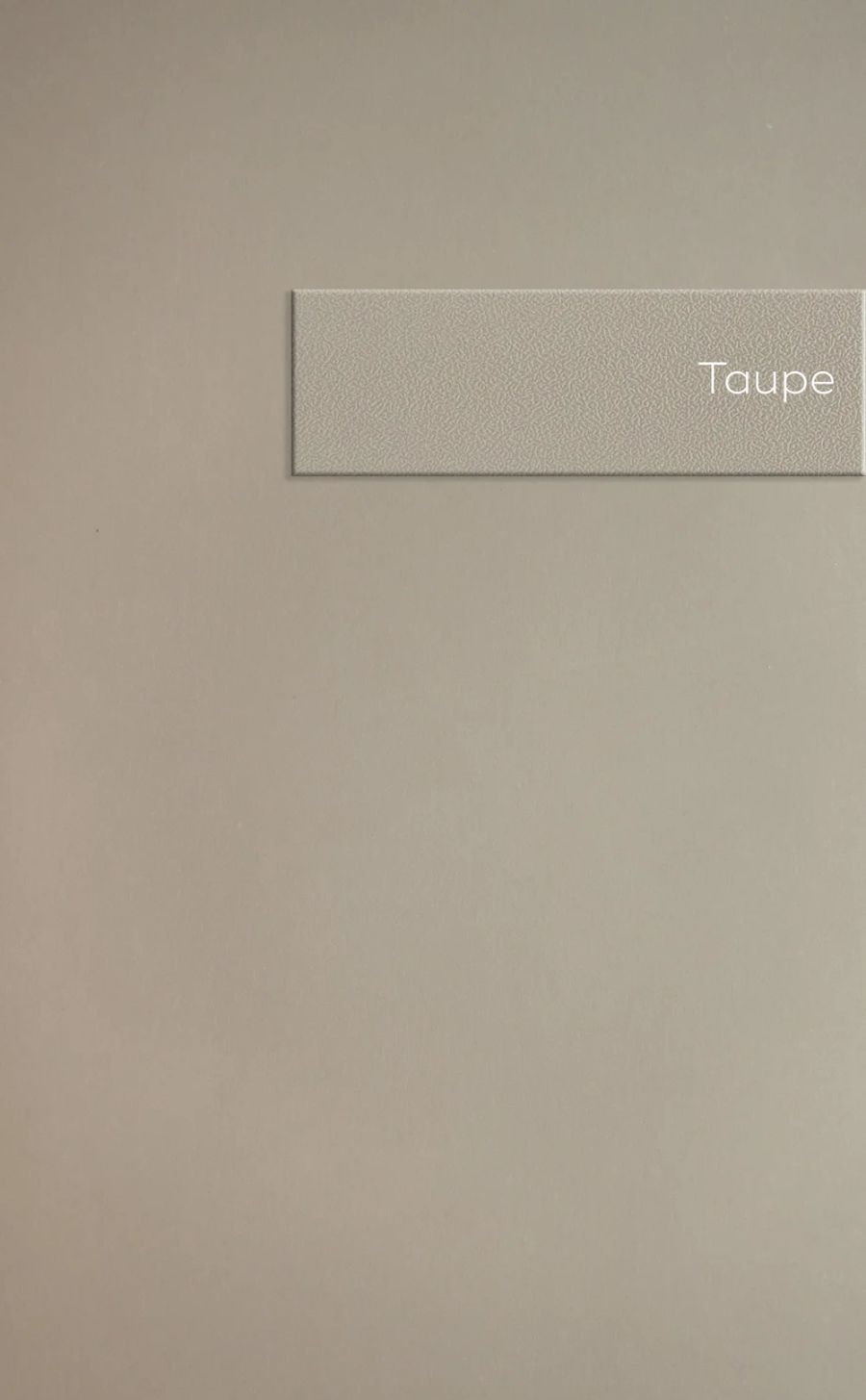 Muestra de melamina color Taupe