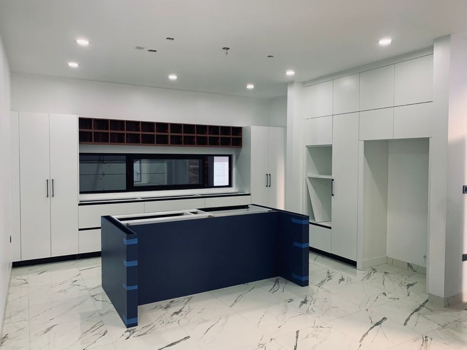 Kitchen Blue